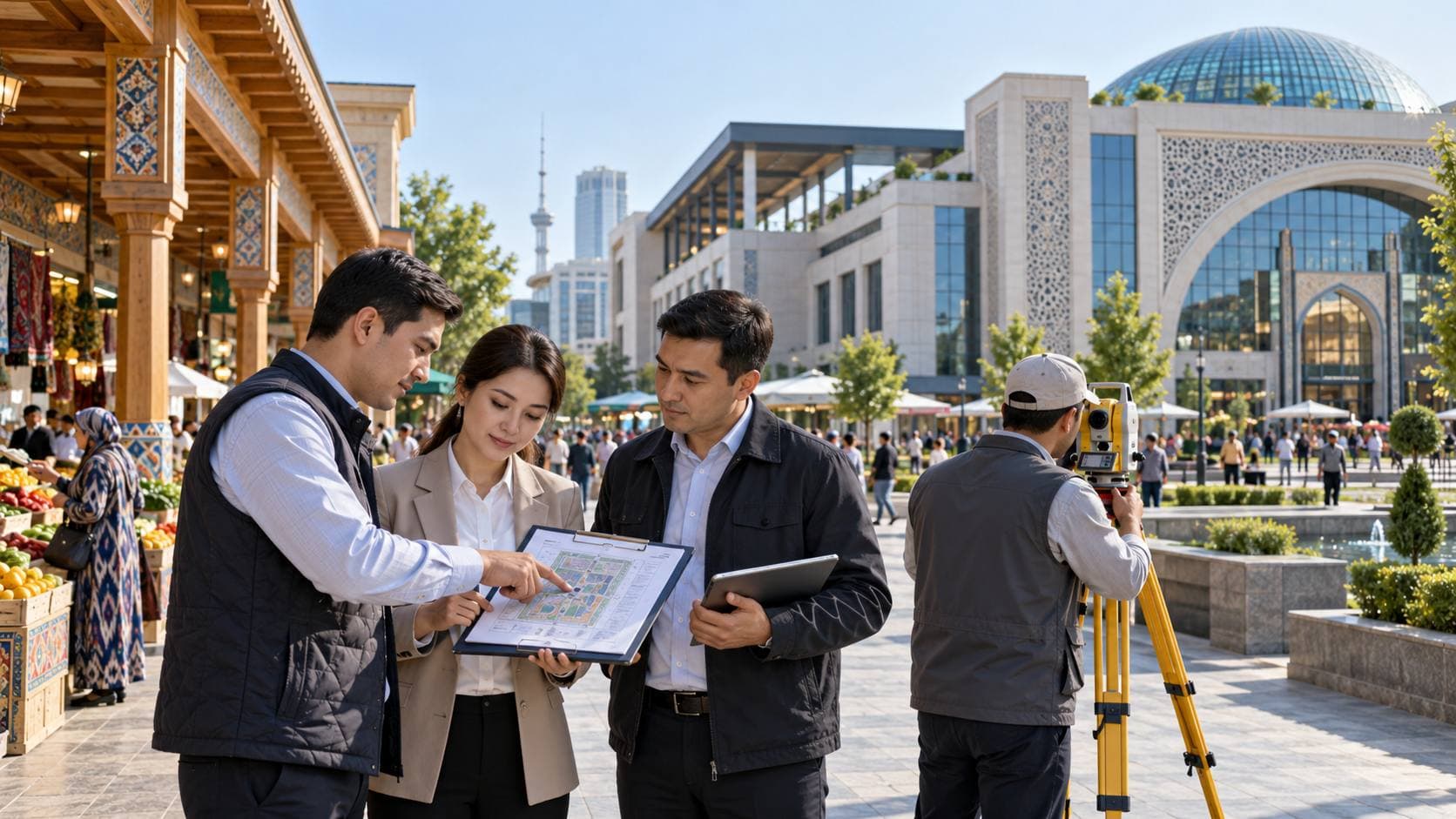Markets and shopping complexes in Tashkent, as well as their property, will be inventoried